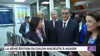 La 6ème édition du salon Halieutis à Agadir [upl. by Aynatal759]