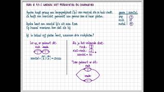 havo A 42 C Werken met permutaties en combinaties [upl. by Skell]