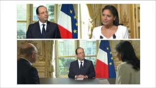 François Hollande Outremer 1èreFrance Ô 23 janvier 2014 [upl. by Wina]