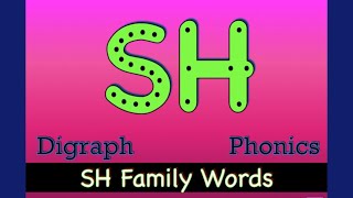 Digraph SH Sound  SH Beginning and Ending Words  Phonics phonics digraphs english [upl. by Dylane807]