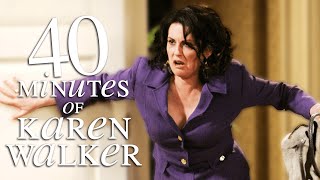 40 minutes of iconic karen walker moments  Will amp Grace  Comedy Bites [upl. by Ahsemat855]