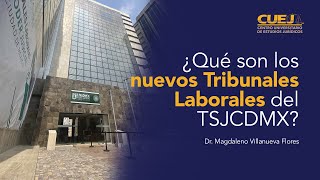 ¿Qué son los nuevos Tribunales Laborales del TSJCDMX [upl. by Tingley]