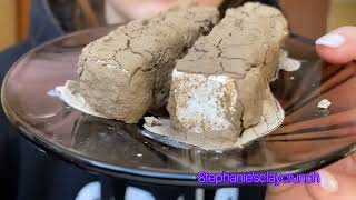 ASMR crunch of Chocolate Sticks😍chalk asmrclay paste eating asmrdry Chalkasmr videos asmr 🤤💖✨ [upl. by Olegnaid]