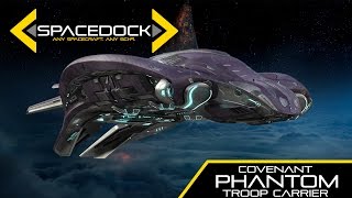 Halo Covenant Phantom  Spacedock [upl. by Derick380]