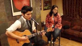 Ernesto Torres Ft Anneliese de Leon  Colgando En tus Manos Cover Acustico [upl. by Haniraz916]