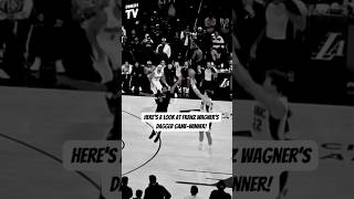 Here’s a look at Franz Wagner’s Dagger GameWinner nba franzwagner ftw dagger viralshorts [upl. by Ahsinam]