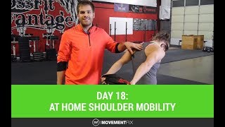 Shoulder Mobility Exercises You Can Do at Home  Day 18 of 30  The Movement Fix [upl. by Shetrit]