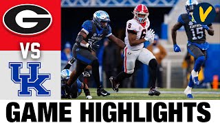 1 Georgia vs Kentucky  2022 College Football Highlights [upl. by Ellenaj]