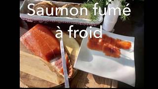 Saumon fumé à froid au barbecue avec le fumeur à froid weber [upl. by Asserac]