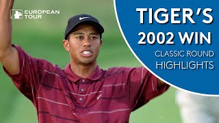 Tiger Woods shoots 66 to win 2002 WGC  Classic Round Highlights [upl. by Ahsratan139]