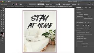 Como crear un afiche en Illustrator [upl. by Doss282]
