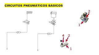 Pneumática básica  parte 3  introdução à criação de circuitos pneumáticos [upl. by Frangos]