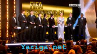 11 Best player of 2011 FIFA Ballon dOr 2012 [upl. by Cassil]