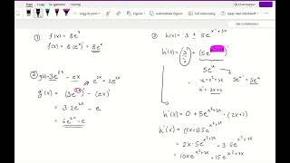 Eksempler derivasjon R1  eksponentialfunksjoner og logaritmefunksjoner [upl. by Malha]