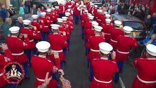 Drumderg Loyalist Keady  Dunloy Accordion Band Parade 2024 [upl. by Oisacin109]