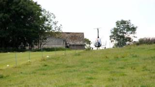 CALIDUS GYROCOPTER AND TWO MTO 3s TAKING OFF FROM STEEP AIRSTRIP [upl. by Herring348]