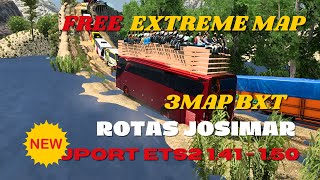 SHARE Terbaru 4 Map Extreme Rotas josimar Map Ngerih map ets2 extreme Map Bxt badayxtopan2 [upl. by Heid481]