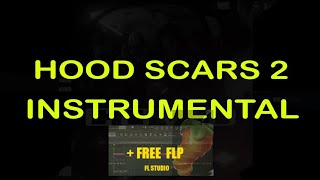 JILil Tjay  Hood scars 2 INSTRUMENTAL [upl. by Eigroeg154]