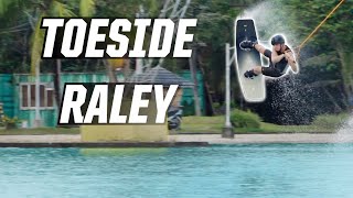 TOESIDE RALEY  WAKEBOARDING  HOW TO [upl. by Carla]