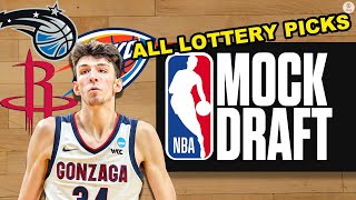 2022 NBA Mock Draft ALL LOTTERY PICKS 114  CBS Sports HQ [upl. by Reviel]