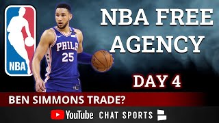 NBA Free Agency LIVE  Day 4 Ben Simmons Trade Rumors Kawhi Leonard Latest Damian Lillard Trade [upl. by Spiros]