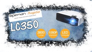 Apeman Beamer LC350 │ Review  iTecTV [upl. by Benedicto199]