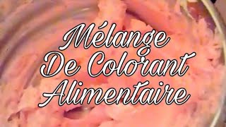 Melange de colorant alimentaire [upl. by Moe]