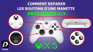 COMMENT RÉPARER LES BOUTONS MANETTE XBOX SERIES X A B Y RB LB RT LT BLUETOOTH FLÈCHE DIRECTION PLUS [upl. by Valaree96]