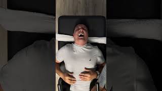 WRECKED WITH NECK amp BACK PAIN THIS CHIRO ADJUSTMENT IS JUST WHAT HE NEEDS FOR REAL PAIN RELIEF [upl. by Larkin]