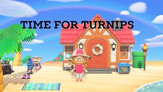 First Time for Turnips  Lets Play Animal Crossing New Horizons [upl. by Halueb882]