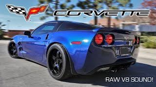 THE GREATEST CORVETTE MODIFICATION C6 Corvette With Universal Valved Mufflers [upl. by Olav853]