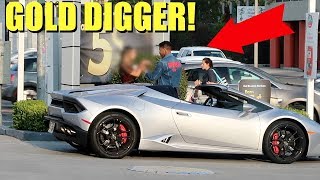 LAMBORGHINI GOLD DIGGER PRANK  DDG [upl. by Olds]