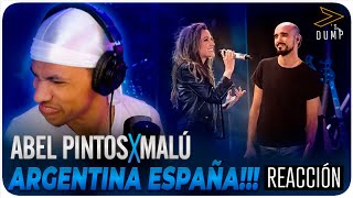 Abel Pintos Malú  Oncemil En Vivo Reaccion [upl. by Nirrok]