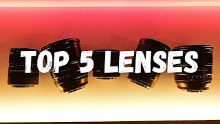 My Top 5 APSC Lenses 2024 Edition [upl. by Leotie124]