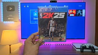 NBA 2K25 PS4 Slim Unboxing  Gameplay [upl. by Grier]