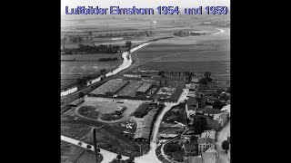 Luftbilder Elmshorn 1954 und 1959 [upl. by Eveline880]