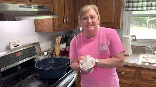 How to make homemade muscadine jelly [upl. by Costin911]