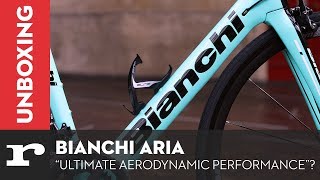 Unboxing the Bianchi Aria  quotUltimate Aerodynamic Performancequot [upl. by Necila554]