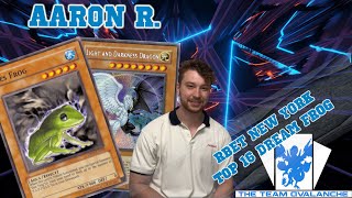 RBET New York Top 16 Dream Frog Deck Profile quotAaron Rquot 2nd In SwissEdison Format Yugioh [upl. by Ennahteb]