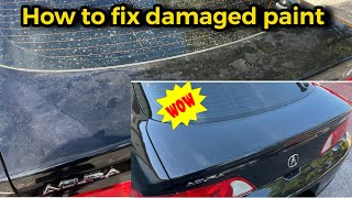 How to restore failing paint on your car [upl. by Rodoeht]