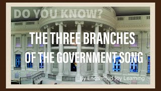 Learn The Three Branches of the Government Song [upl. by Araldo904]