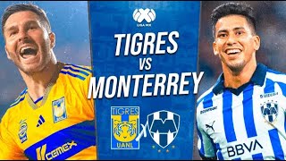 Tigres Vs Monterrey En Vivo  LIGA MX  Cuartos De Final  Clausura 2024 [upl. by Torrey710]