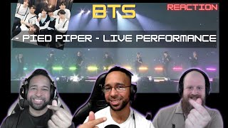 BTS  Pied Piper  Live Performance  StayingOffTopic REACTION btspiedpiper [upl. by Aicrop707]