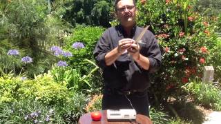 Learn how to sharpen a knife on a Nirey KE198 electric sharpener [upl. by Spatola]