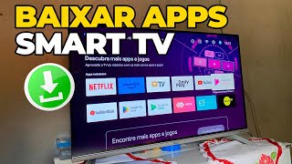 Como BAIXAR E INSTALAR APLICATIVOS na SMART TV PHILCO [upl. by Sirrah110]