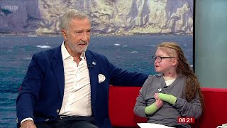 Graeme Souness Isla Grist Skin Disorder Epidermolysis Bullosa On BBC Breakfast 23072024 [upl. by Seana191]