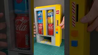 Giant Working Lego Soda Vending Machine lego [upl. by Nwahsuq]