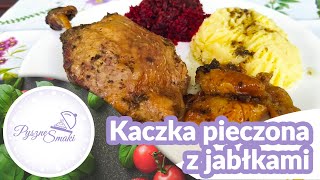 Kaczka pieczona z jabłkami [upl. by Cupo]