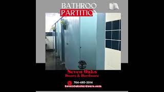 Bathroom Partitions A Practical Necessity for Every Facility by Seven Oaks [upl. by Yreneh]