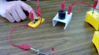 To show that a capacitor blocks dc but conducts ac [upl. by Nylsirk]